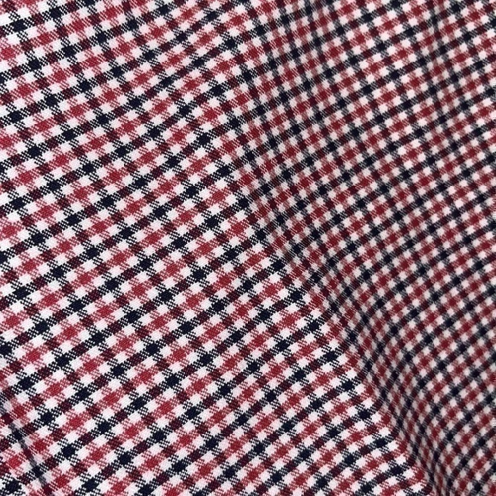 J. Crew Hayden Red and Black Plaid Crop Kickout Pants Size 8 Petite - Picture 4 of 9